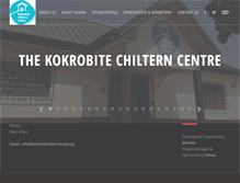 Tablet Screenshot of kokrobitechilterncentre.org